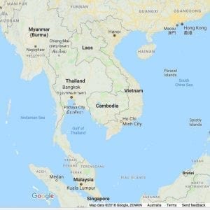 Map Of Thailand 300x300 